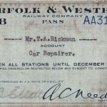Norfolk & Western Ticket
